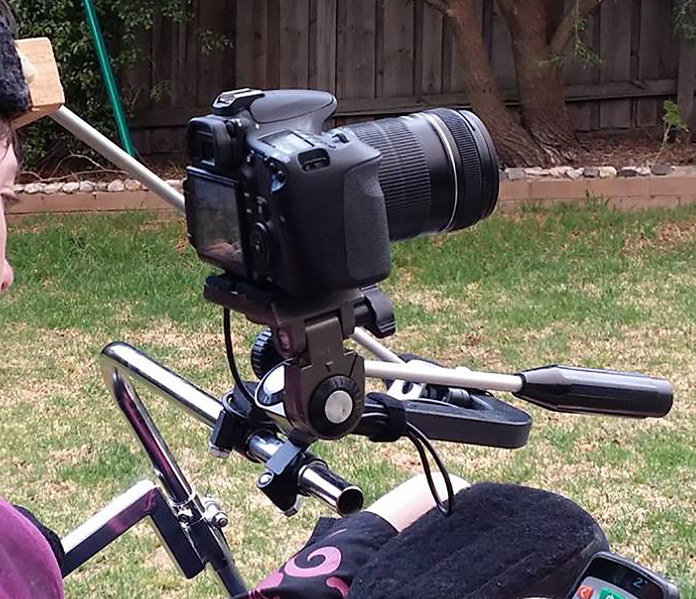 Electric Wheelchair Camera Mount Magic Mobility Wheelchairs