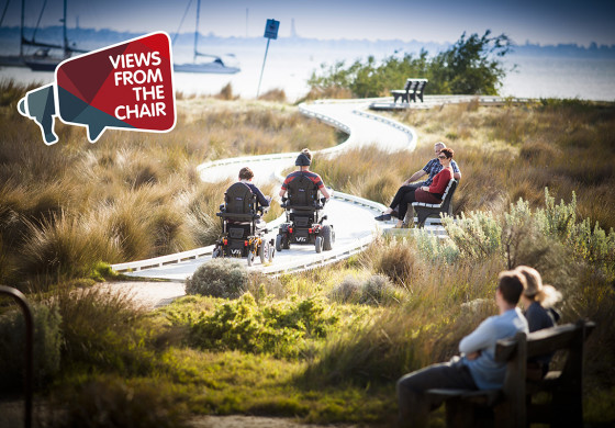 Views from the Chair, Beach: Magic Mobility Wheelchairs