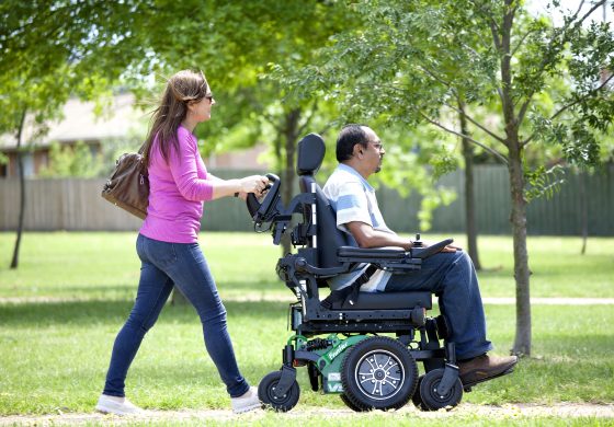 Mobility Handles in use