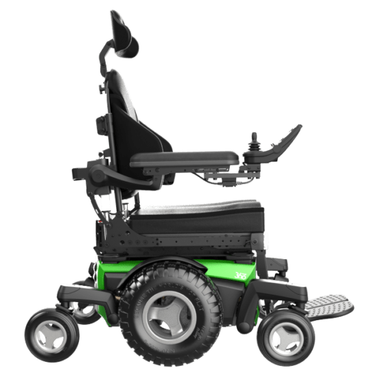 360 crossover lucentlime black silver wheelchair