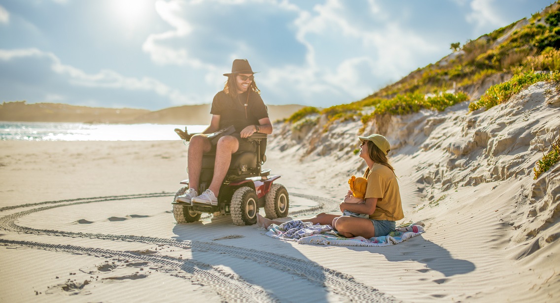 Jaimen enjoying the beaches of Esperance in his XT4