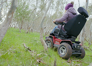 Feel more stable and comfortable across slopes and up steep inclines in the Magic Mobility XT4