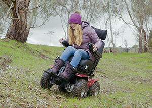 Magic Mobility's XT4 handles steep inclines