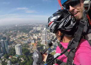 Marlene explains how her Magic Mobility X8 plays a vital role in making base jumping possible