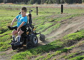 Go anywhere with confidence on your Magic Mobility powerchair