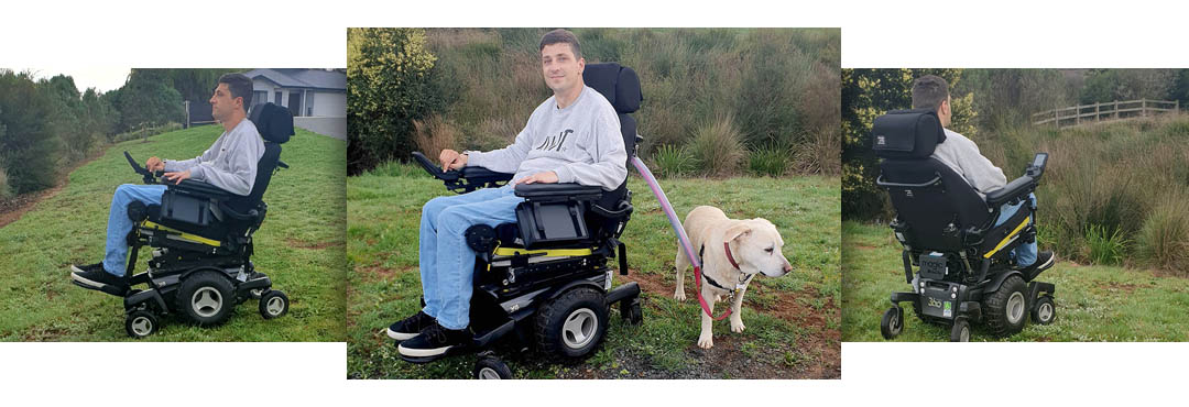 Originally equipped with a poorly fitted, basic powerchair following a spinal injury, Josh only realised years later how comfortable you should feel in a powered wheelchair, when he trialled a Magic 360. 