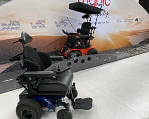 Test drive the Magic Mobility Extreme X8 or the Magic 360 on our exciting powerchair test track
