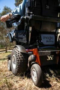 The Magic 360 powerchair tackles the great outdoors