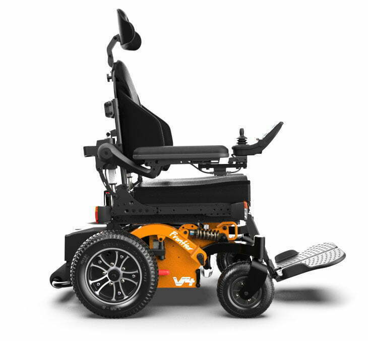 ヴォルカニックアーティファクト Frontier V4 – Off-road RWD Wheelchair | Magic Mobility
