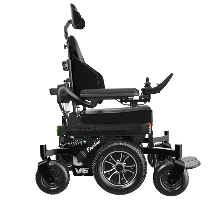 V6 hybrid blackonyx black silver wheelchair