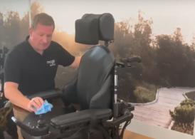 cleaning your Magic Mobility powerchair